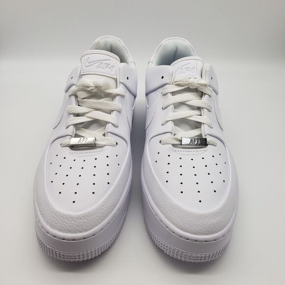 Nike Air Force 1 AF1 Sage Low Women's Shoes AR5339 100 White Size 11. - Picture 7 of 16